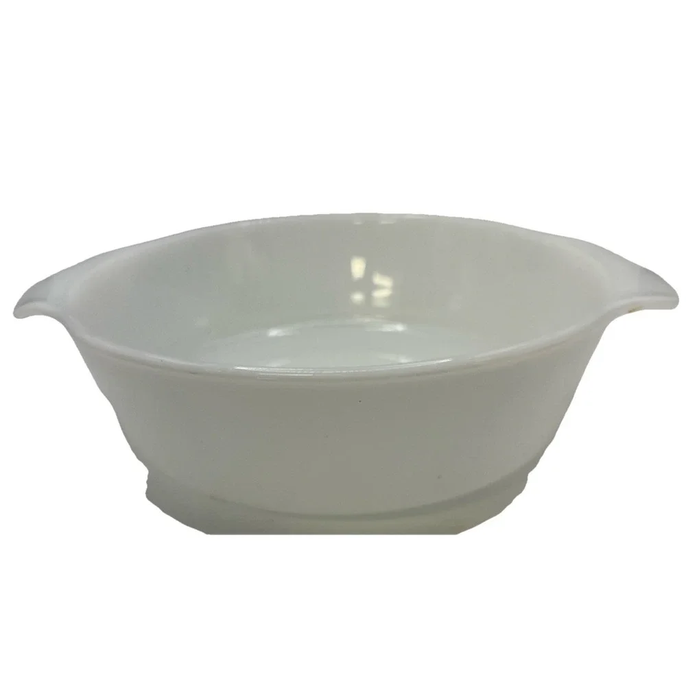 Vintage Fire King Casserole Dish‎ Anchor Hocking 1.5 Qt Milk Glass #437
